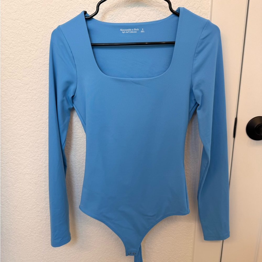 Abercrombie & Fitch Blue Long Sleeve Bodysuit